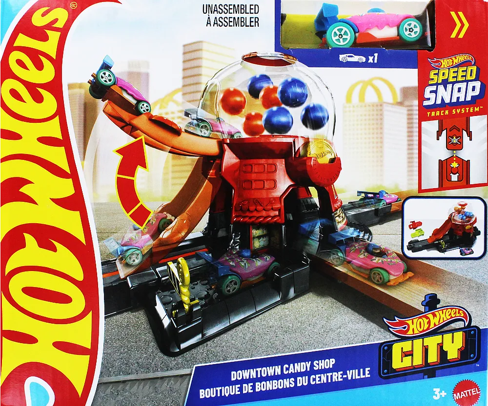 Toy "Hot Wheels City Downtown Candy Shop"
