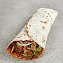 Lahmacun with pork shawarma