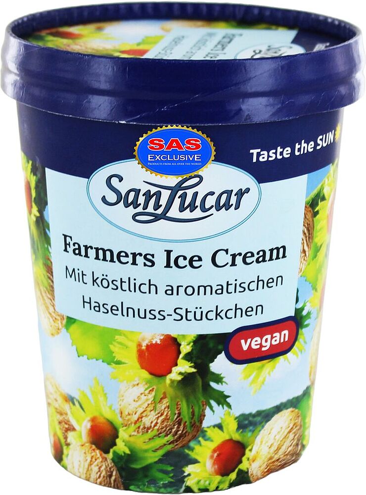 Ice cream with hazelnuts "SanLucar" 300g
