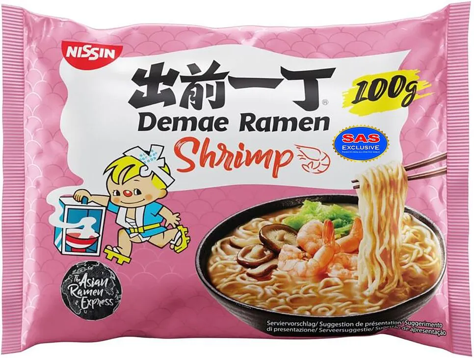 Լապշա ծովախեցգետնի «Demae Ramen» 100գ 

