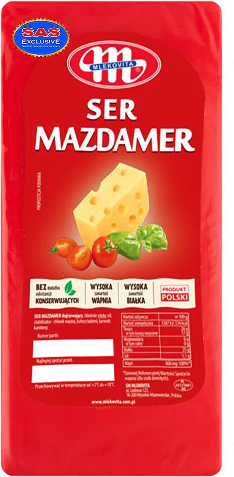 Maasdam cheese 