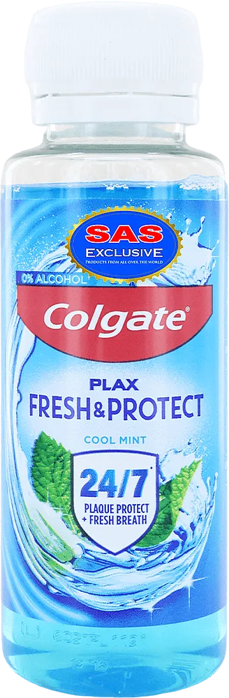 Ополаскиватель для полости рта "Colgate Plax Fresh & Protect" 100мл
