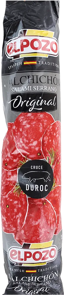 Dried salami sausage "Elpozo Salchichon Original"
