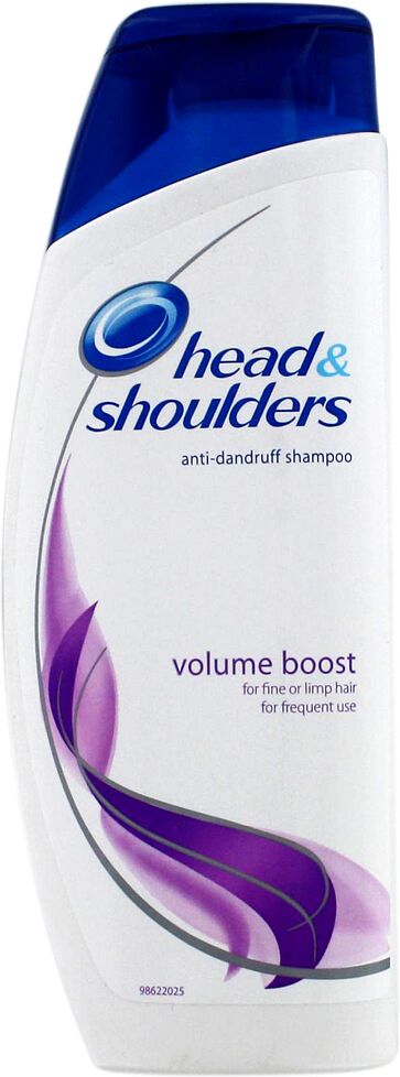 Shampoo "Head & Shoulders" anti-dandrruff, volume boost, for fine or limp hair 