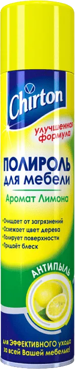 Կահույքը փայլեցնող միջոց «Chirton Антипыль» 300մլ