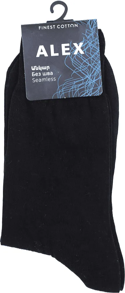 Black socks "Alex"
