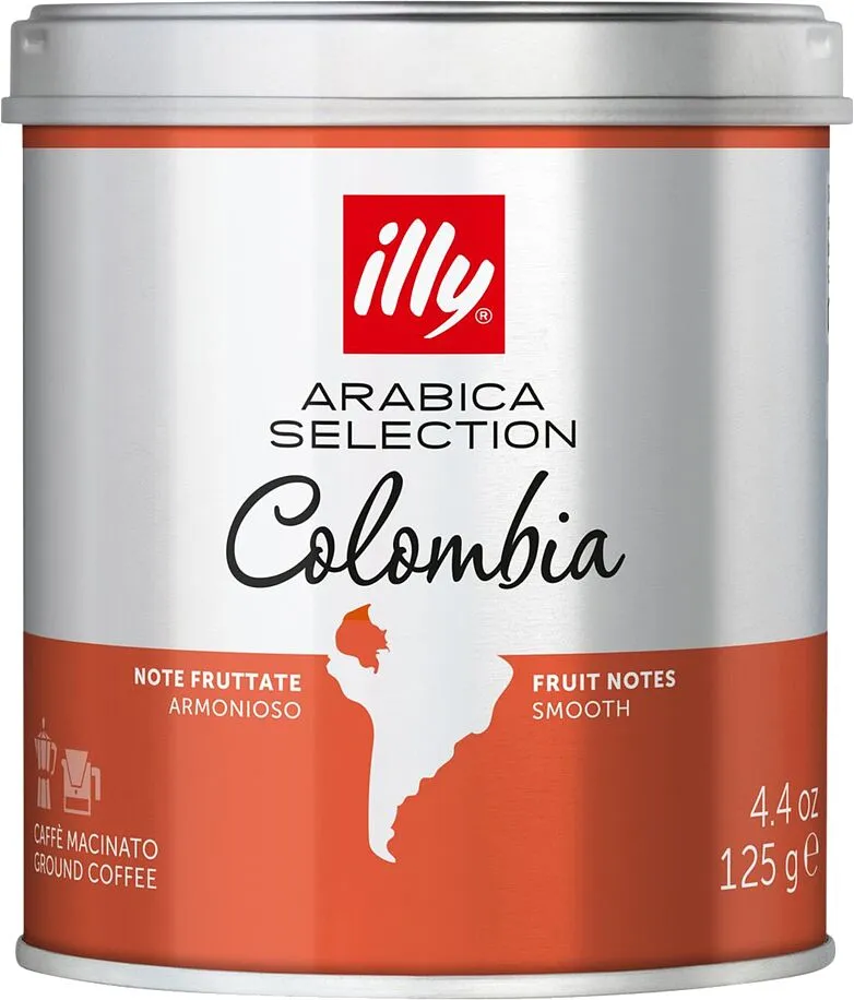 Ground coffee "Illy Arabica Colombia" 125g
