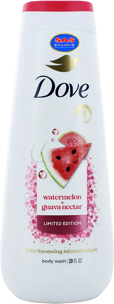 Shower gel "Dove Watermelon + Guava Nectar" 591․47ml
