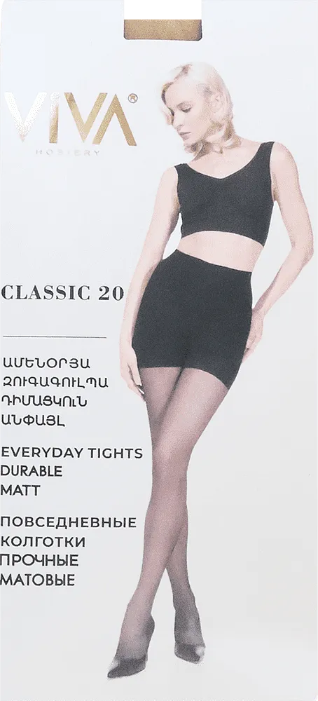Natural tights "Viva Classic 20 Den 6-XXL"
