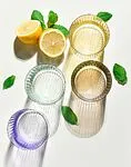 Glass "Krosno" 4pcs
