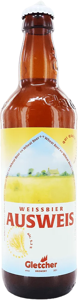 Գարեջուր «Gletcher Ausweis Weissbier» 0.5լ
