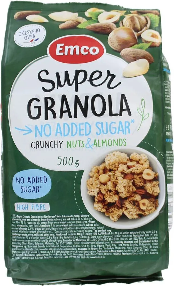 Granola "Emco Super" 500g
