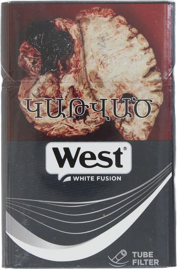 Cigarettes "West Active Fusion White Slims"  