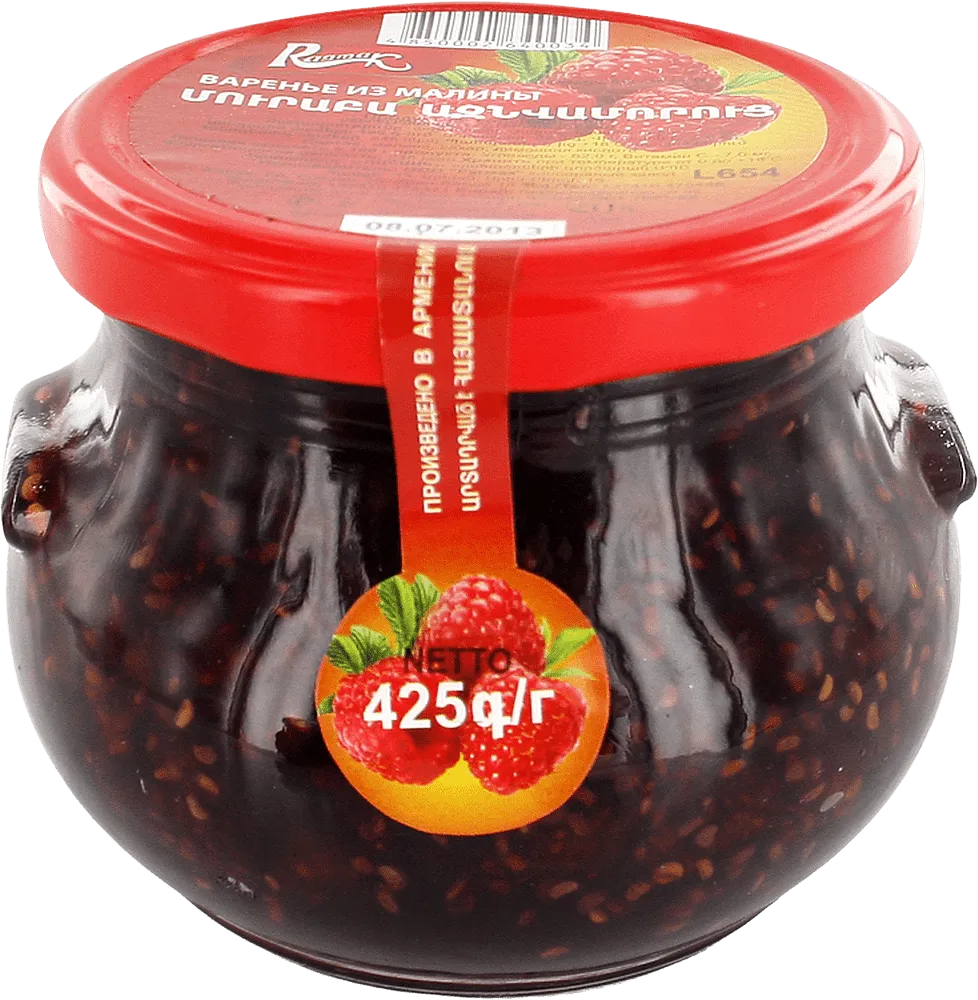 Raspberry preserve "Ragmak" 425g 