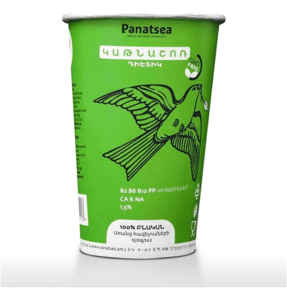Творог диетический "Panatsea" 200г, жирность:1.5%