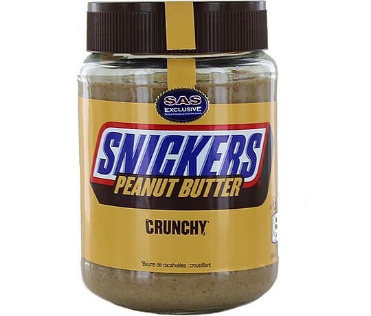 Գետնանուշի կրեմ «Snickers Crunchy» 320գ