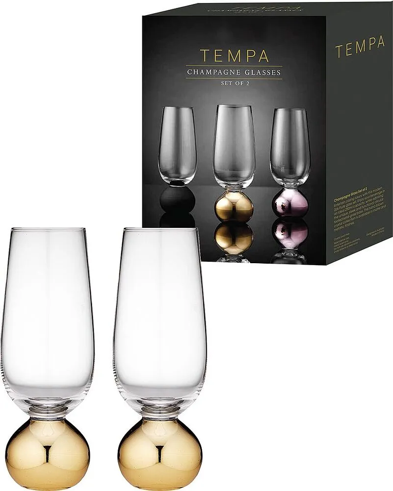 Glass "Tempa" 2 pcs
