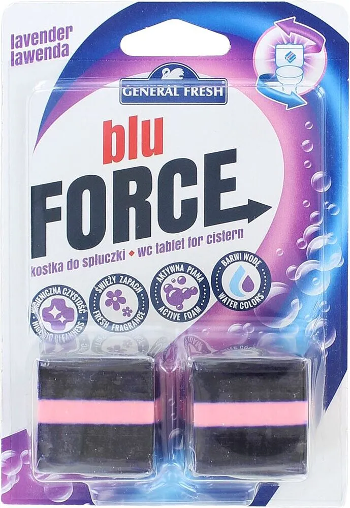 Toilet cleaner "General Fresh" 2*50g
