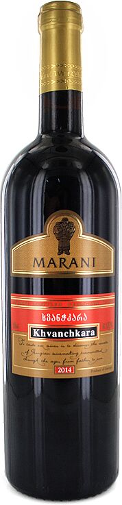 Вино красное "Marani Khvanchkara" 0.75л