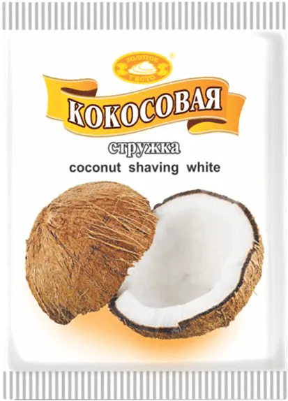 Coconut shaving   "Zolotoe testo" 15g
