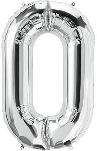 Helium gas balloon, №0,1m, silver