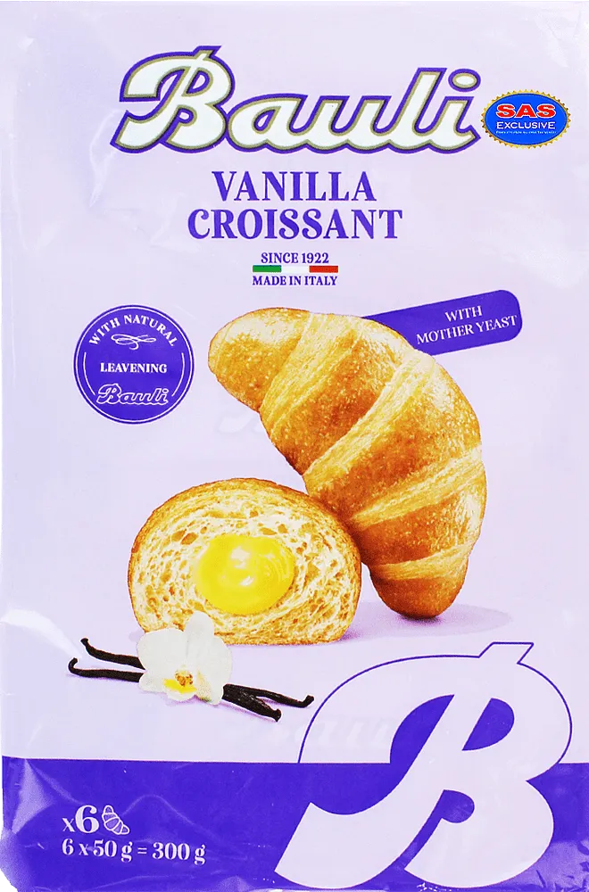 Կրուասան վանիլային միջուկով «Bauli Vanilla» 300գ
	

	
