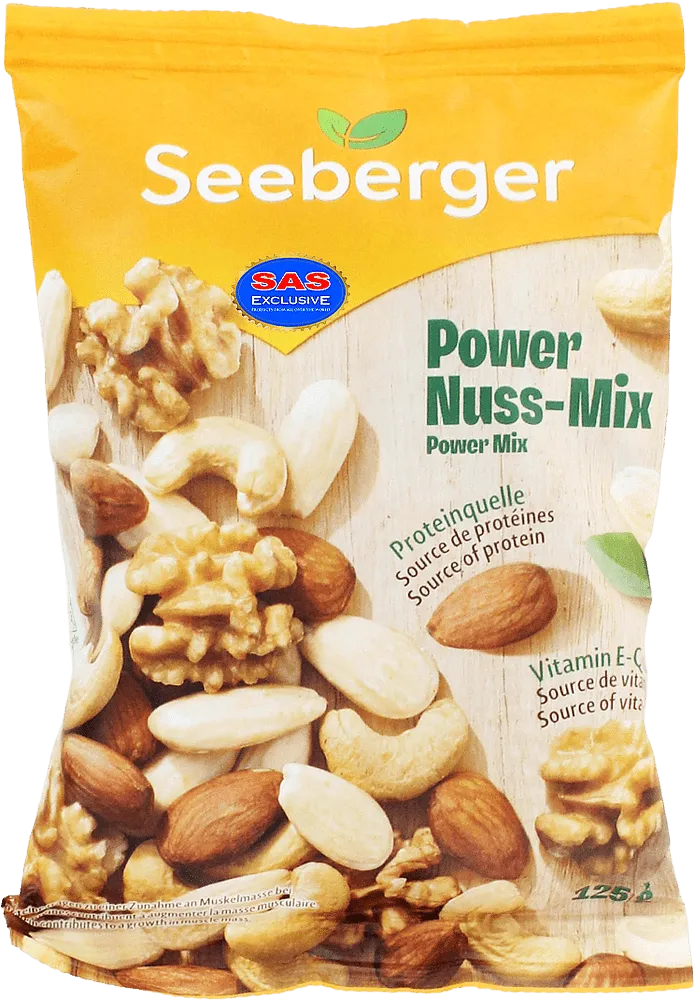 Nut mixture "Seeberger Power Nuss-Mix" 125g
