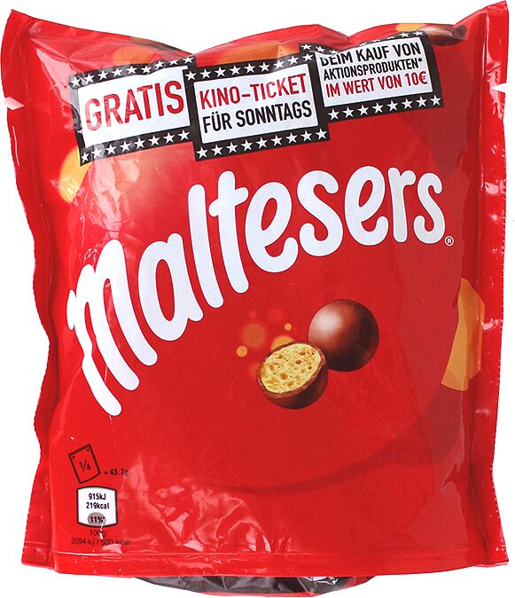 Շոկոլադե դրաժե «Maltesers» 175գ