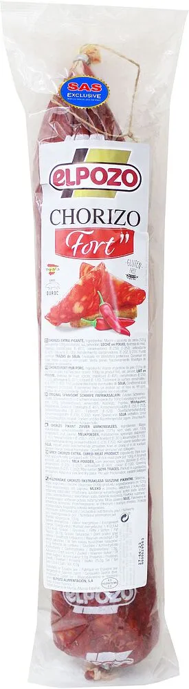Երշիկ չորիզո կծու «Elpozo Chorizo Nobleza Picante» 
