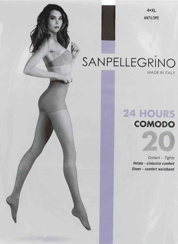 Beige tights "Sanpellegrino Comodo Daino 20 Den N4"

