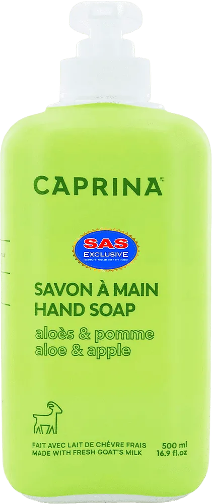 Liquid soap "Caprina Aloe & Apple" 500ml