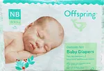 Diapers "Offspring NB" up to 4kg, 56 pcs
