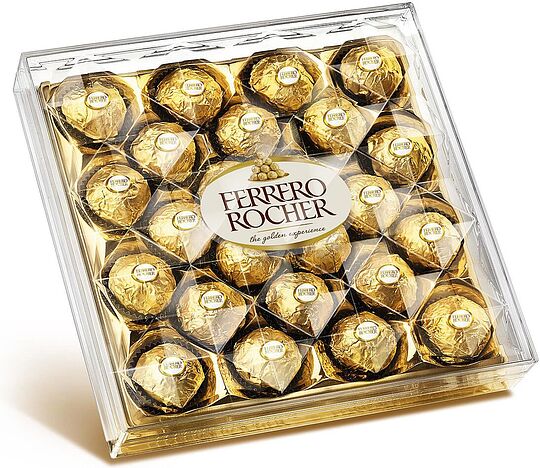 Շոկոլադե կոնֆետների հավաքածու «Ferrero Rocher» 300գ