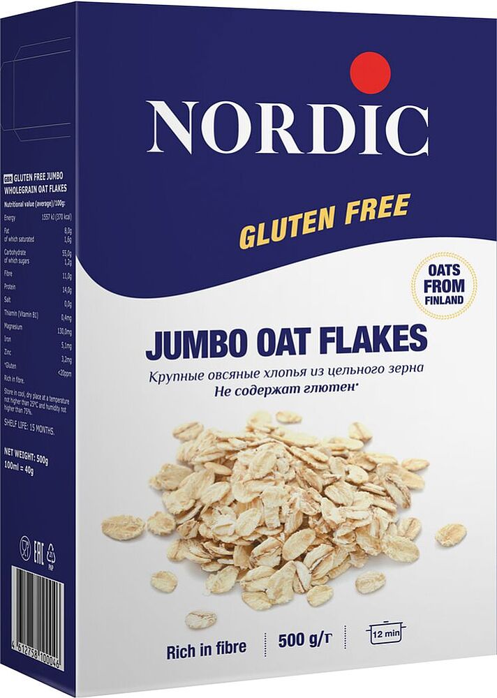 Oat flakes "Nordic" 500g
