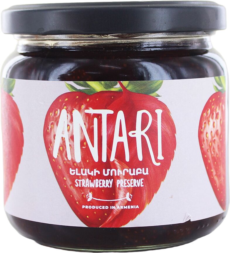 Preserve "Antari" 440g Strawberry
