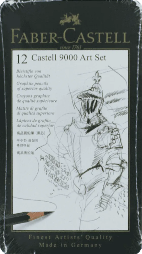 Graphite pencils "Faber-Castell" 12 pcs
