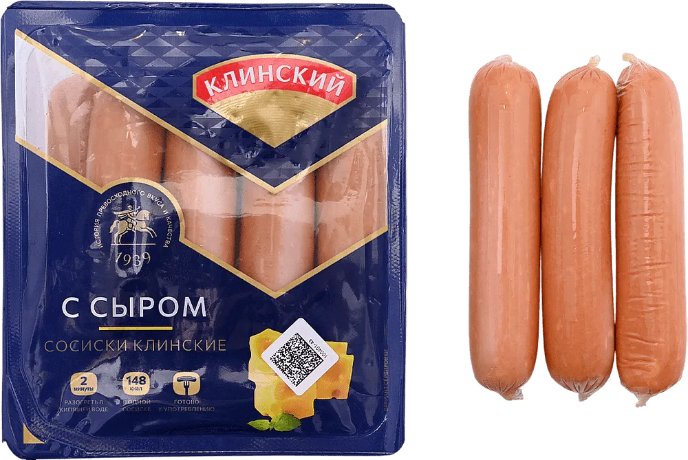 Sausage with cheese "Klinski" 470g
