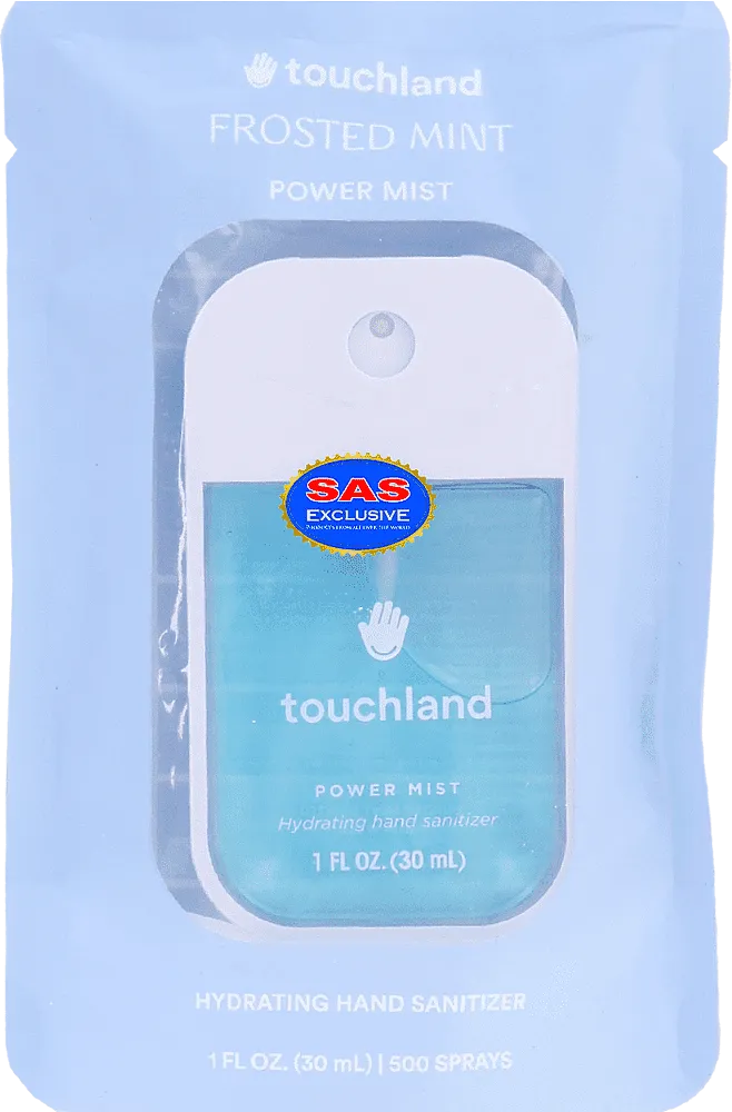 Ձեռքերի ախտահանիչ «Touchland Frosted Mint» 30մլ
