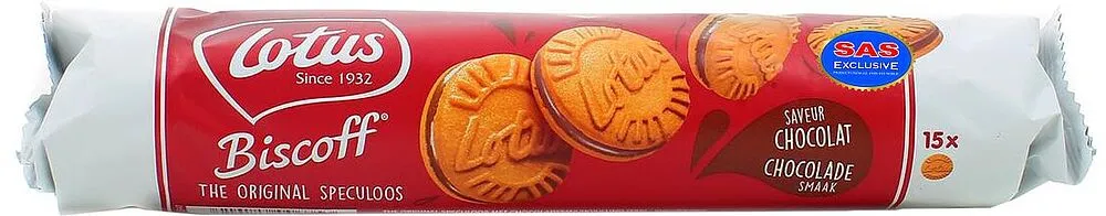 Cookies with chocolate filling "Lotus Biscoff" 150g
