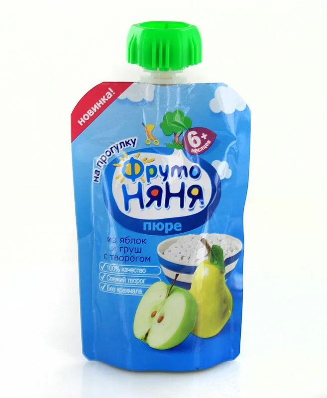 Fruit puree "Fruto Nyanya" 90g