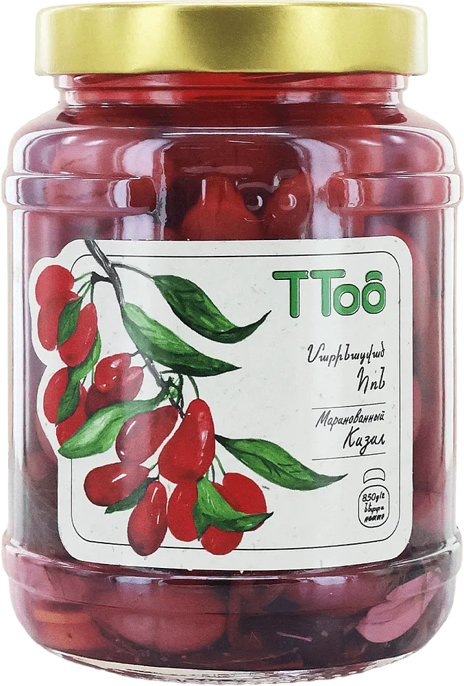 Pickled cornel "Ttoo" 850g