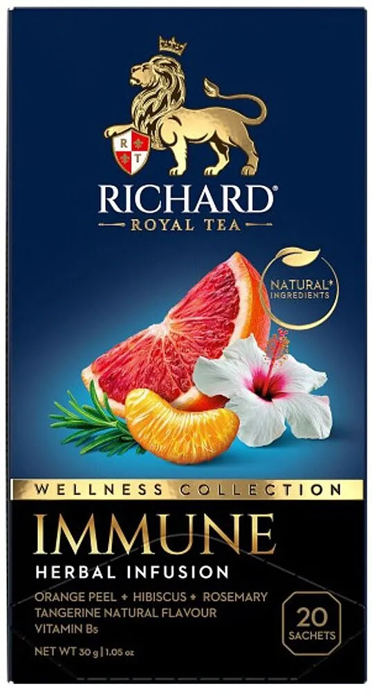 Herbal tea "Richard Royal Tea Immune" 20*1.5g
