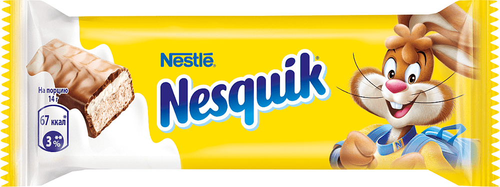Chocolate stick "Nesquik" 28g