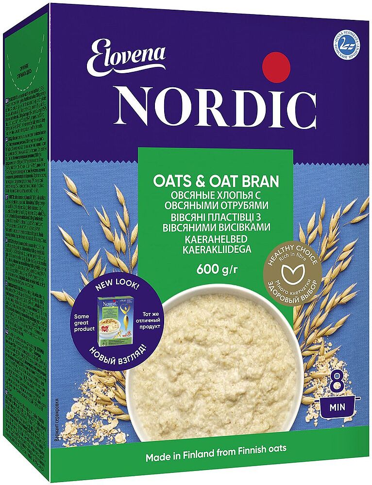 Oat flakes "Nordic" 600g
