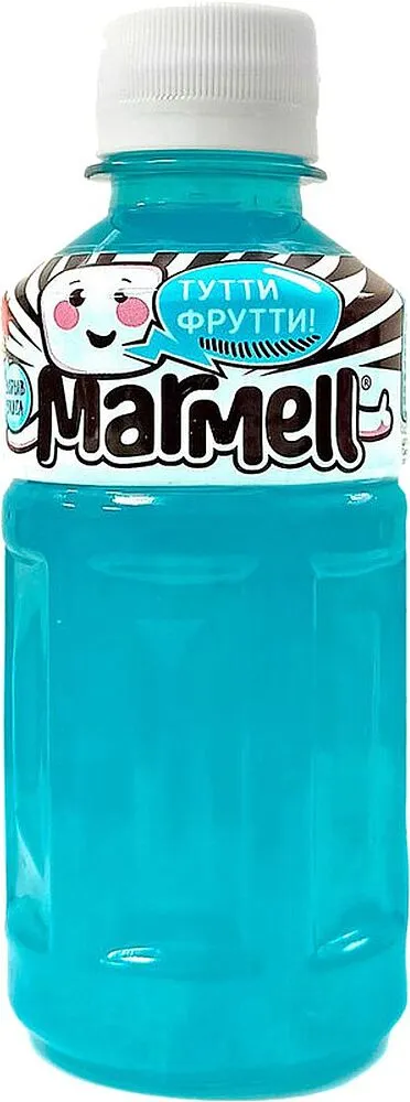 Напиток со вкусом тутти фрутти "Marmell" 320мл 