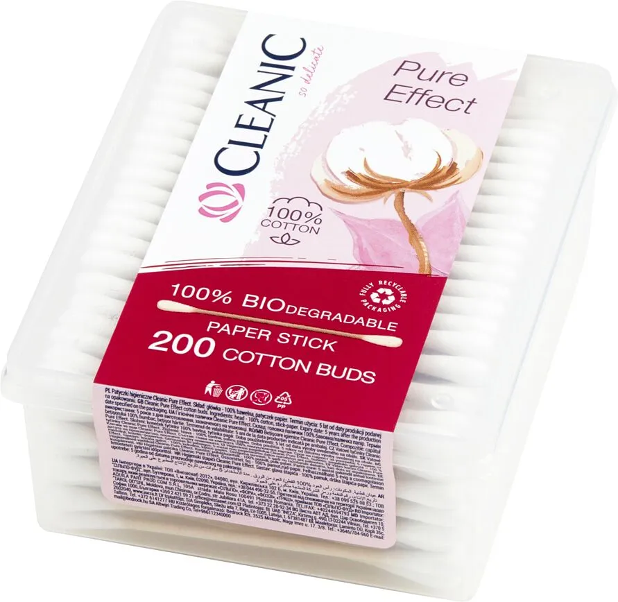 Cotton buds "Cleanic"
