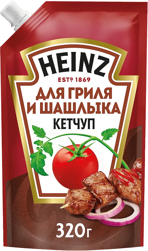 Կետչուպ գրիլի և խորովածի համար «Heinz Гриль Шашлык» 320գ