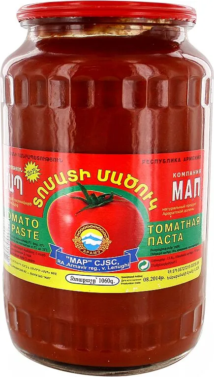 Tomato paste "MAP" 950g 