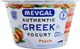 Greek yogurt with peach "Mevgal" 150g, fat content: 0%
