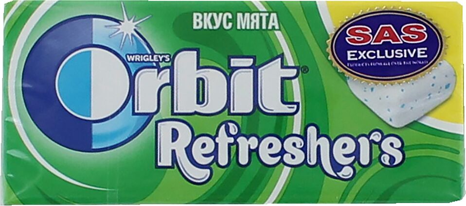 Մաստակ «Orbit Refresher» 16գ Անանուխ
